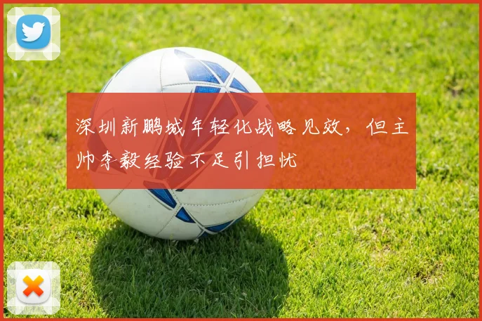 深圳新鹏城年轻化战略见效，但主帅李毅经验不足引担忧